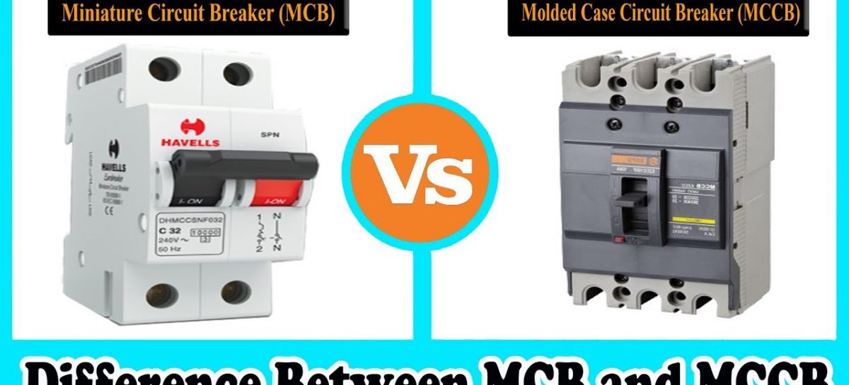 What is the difference between MCBs and MCCBs?