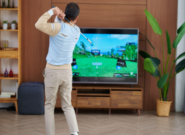 Experience Realistic Golf Anywhere with a Portable Golf Simulator